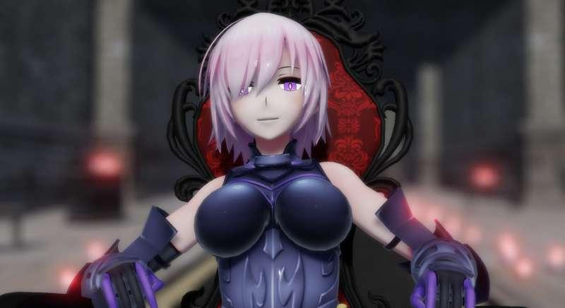 2K & FullHD【MMD R-18】King - Mash Kyrielight