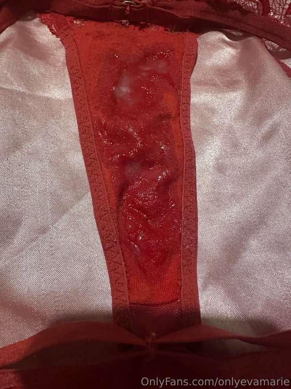Creampie Panties PLUS Any Two Videos Of Mine For $60 😈😈