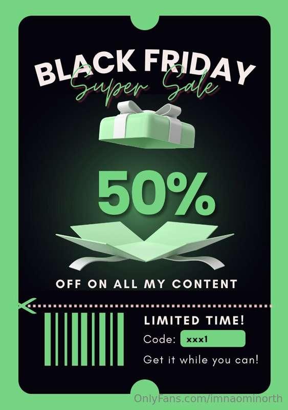 Get 50% OFF on ALL my videos!! Today only 🙈🥰Let me know if t..