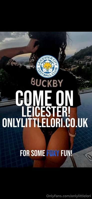 LAST LEICESTER CITY WATCHALONG WITH ME TODAY AT 12.30PM!!!🥳🥳..
