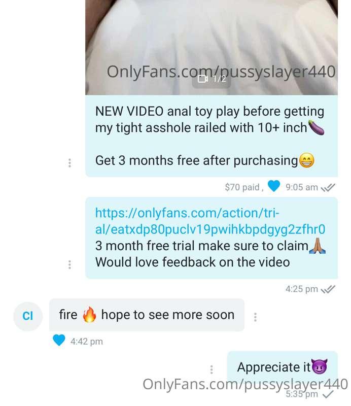 Reviews on my recent video it was worth the wait😈