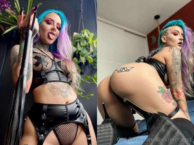 My Brazilian GF @suspiriah_sgh wants to put you on her leash..