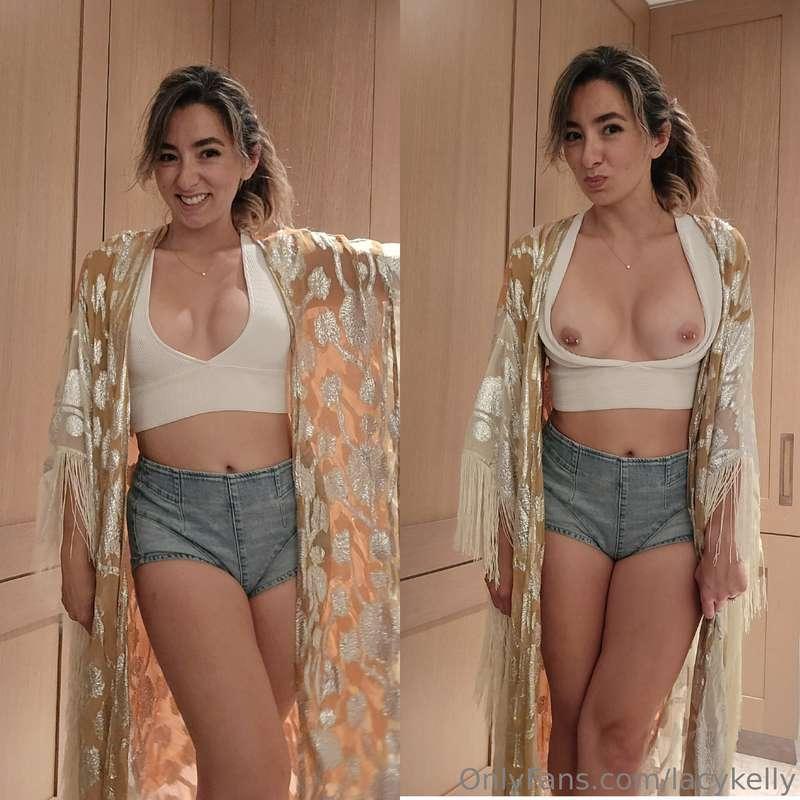 Braless for easy access