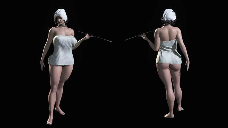 Dimitrescu Bathwear Outfit
