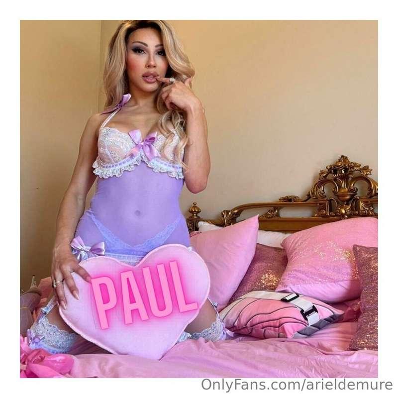# ***PAUL*** 💌 thank you for being my valentine 💘
