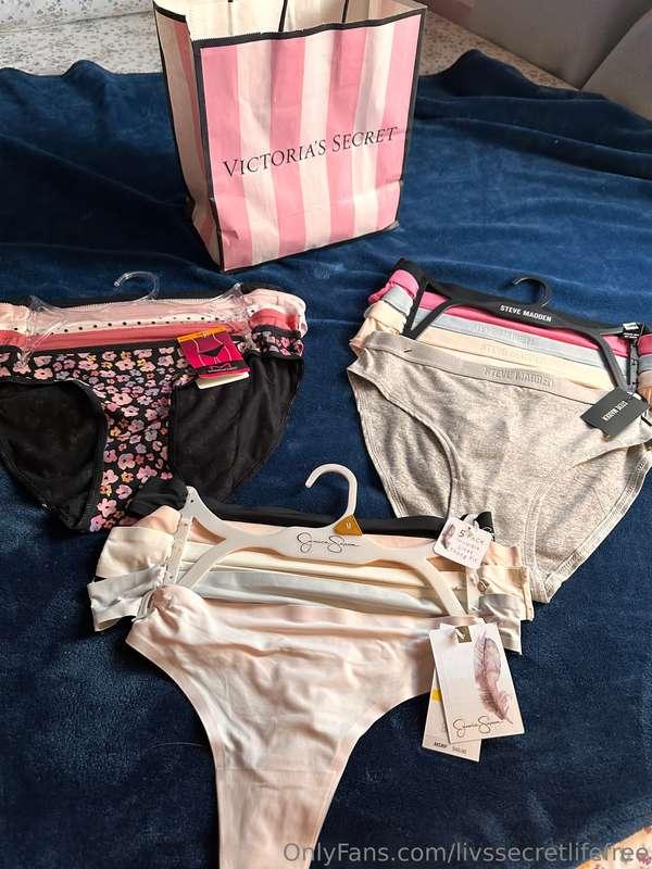 Getting myself ready to record panty hauls today so I can cu..