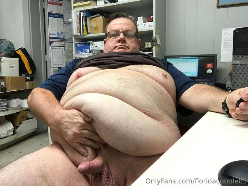 Daddy at work horny