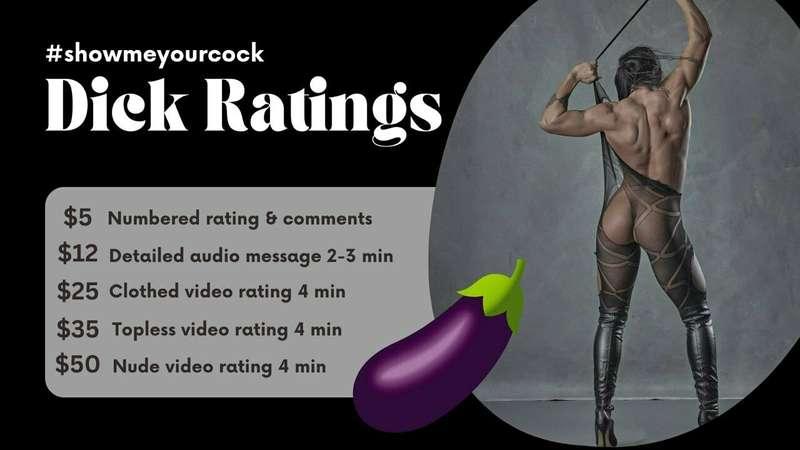 ***Dick Ratings***