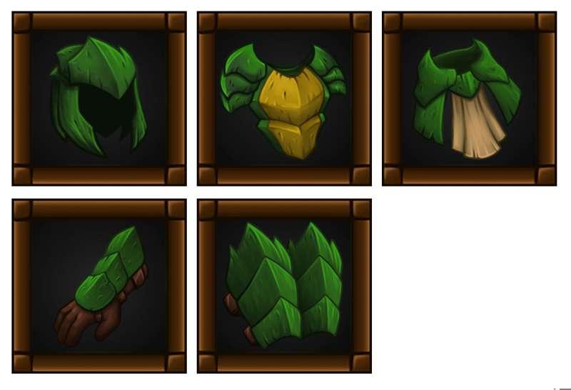 Scale armor - new art