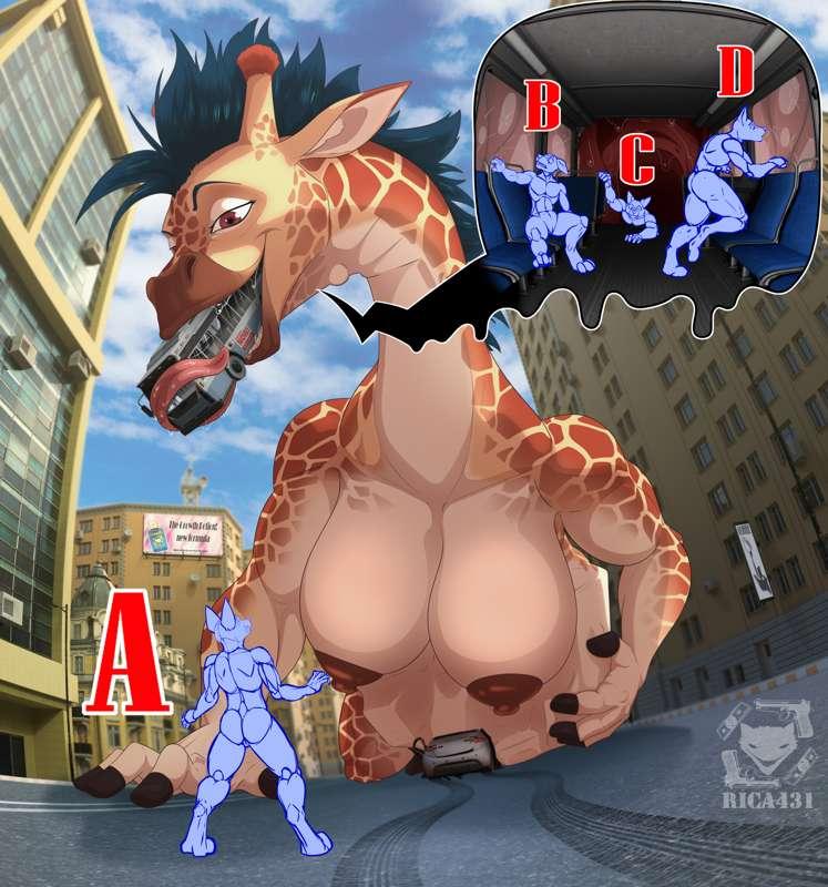Big Hungry Giraffe YCH is opened!