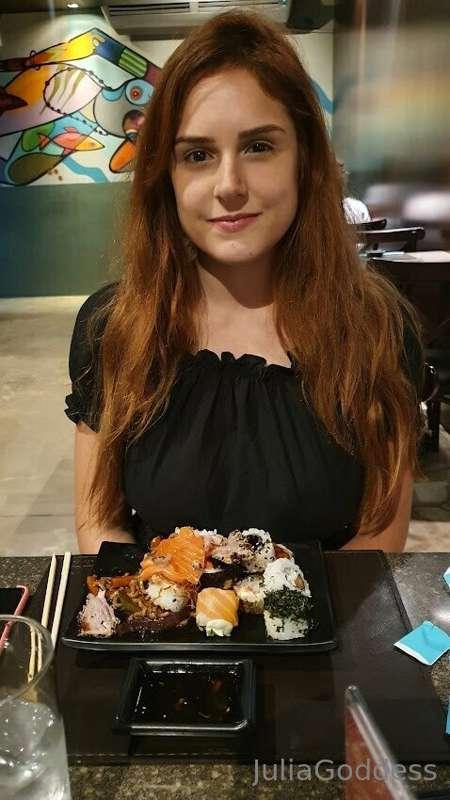 I love to eat sushi and you? Help me pay for my $25 sushi an..
