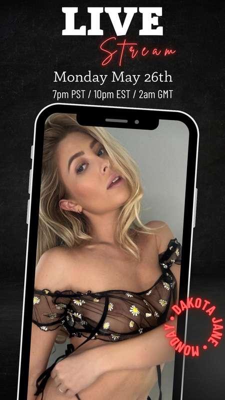 Guess what?!?❤️ I'll be live THIS MONDAY the 26th!!! You won..