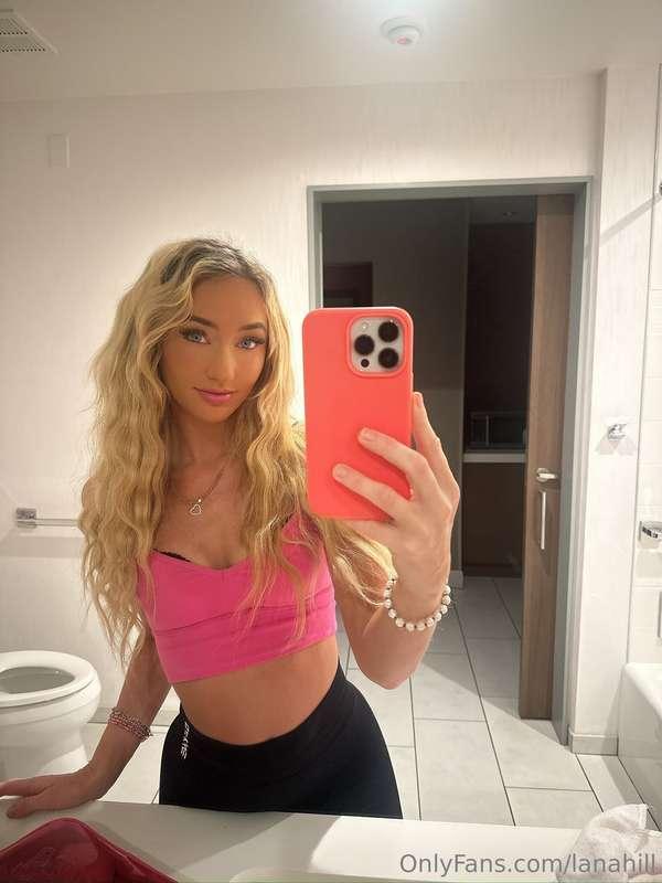 all alone in the bathroom , wanna join me or just watch thro..
