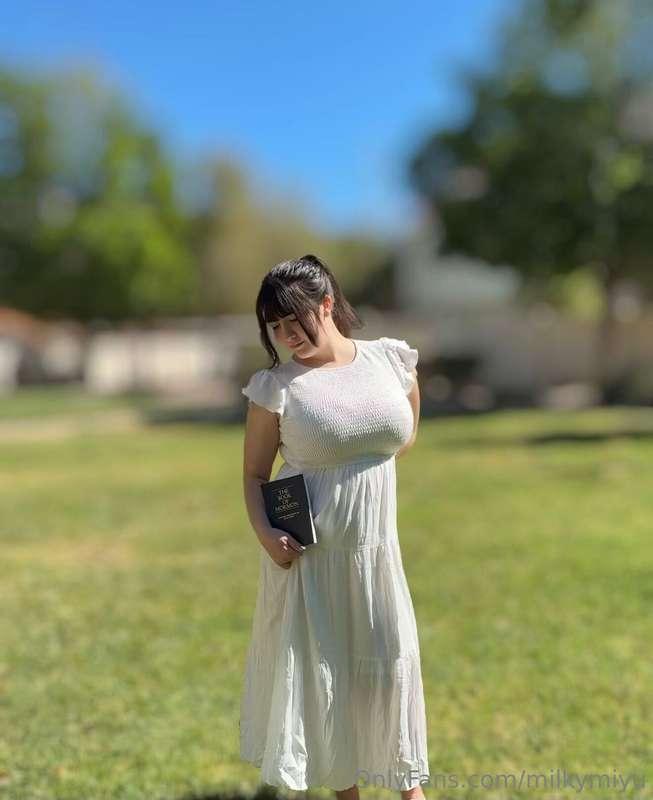 I know how much you want me to take my dress off ;)