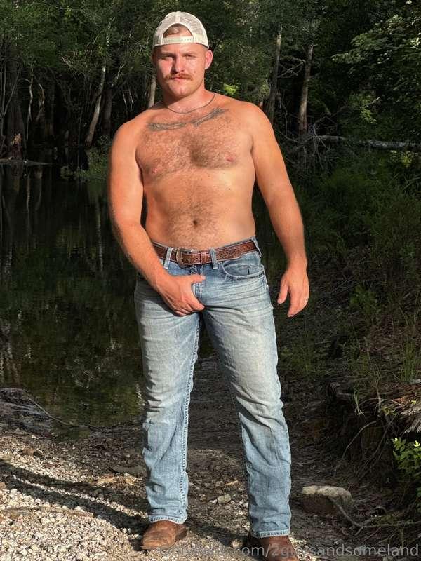 Somehow every time I go to the river my clothes start coming..