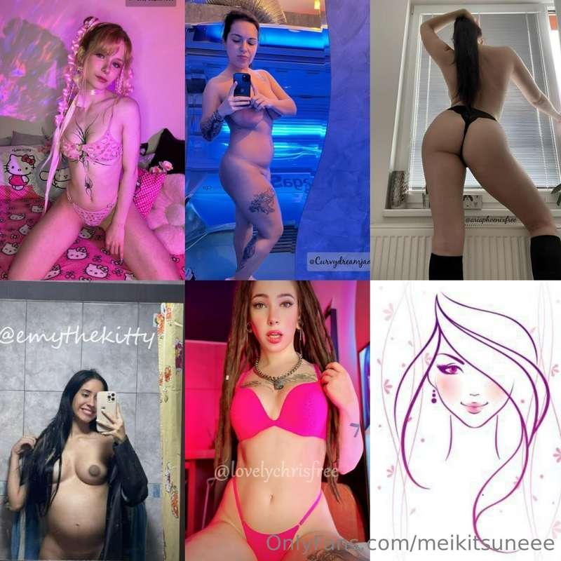 💦🥵 WILL MAKE YOU CUM 🥵💦 💖👑 @meikitsuneee 👑💖🌻🐰 @CURVYDREAMJAD..