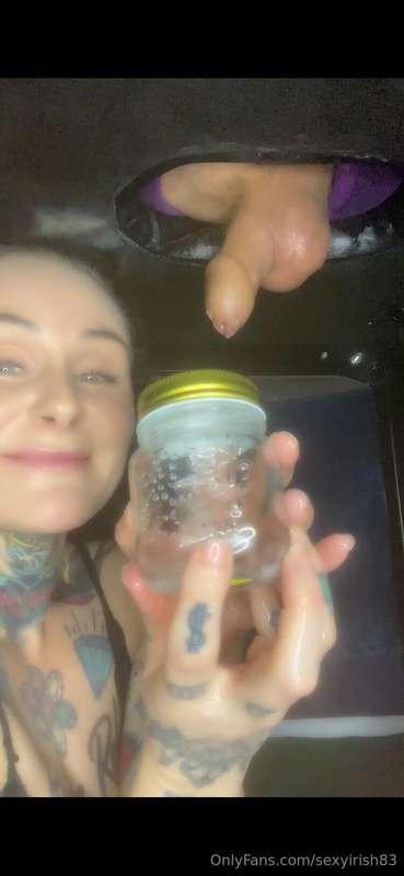 Who wants me to collect their cum for them ? 😉