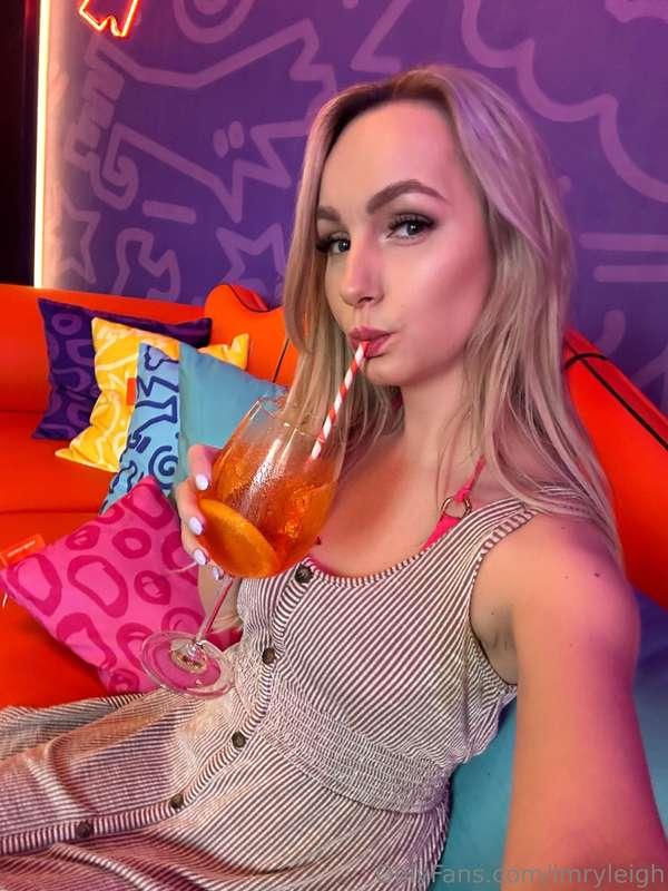 Do you want to see what I did after having this yummy drink?..