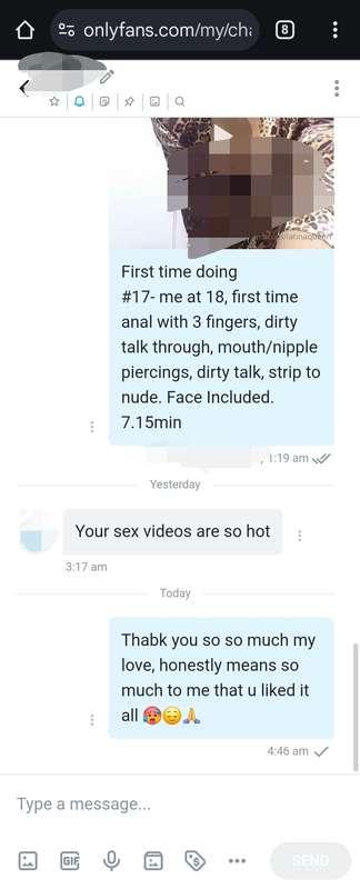 Always an honor to please the ones that like my kinkyness an..