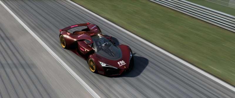 Ferrari F80 Concept Remaster with interior / DOWNLOAD