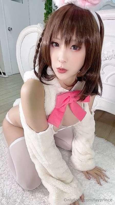 Cute bunny posing for you, baby!