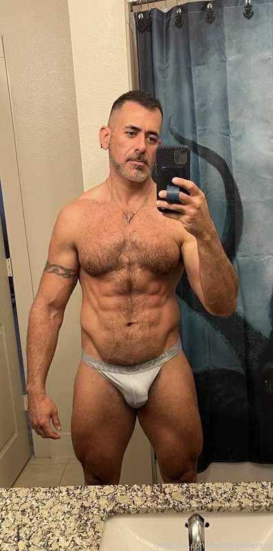 Been wearing this jockstrap for 3 days straight. I have to a..