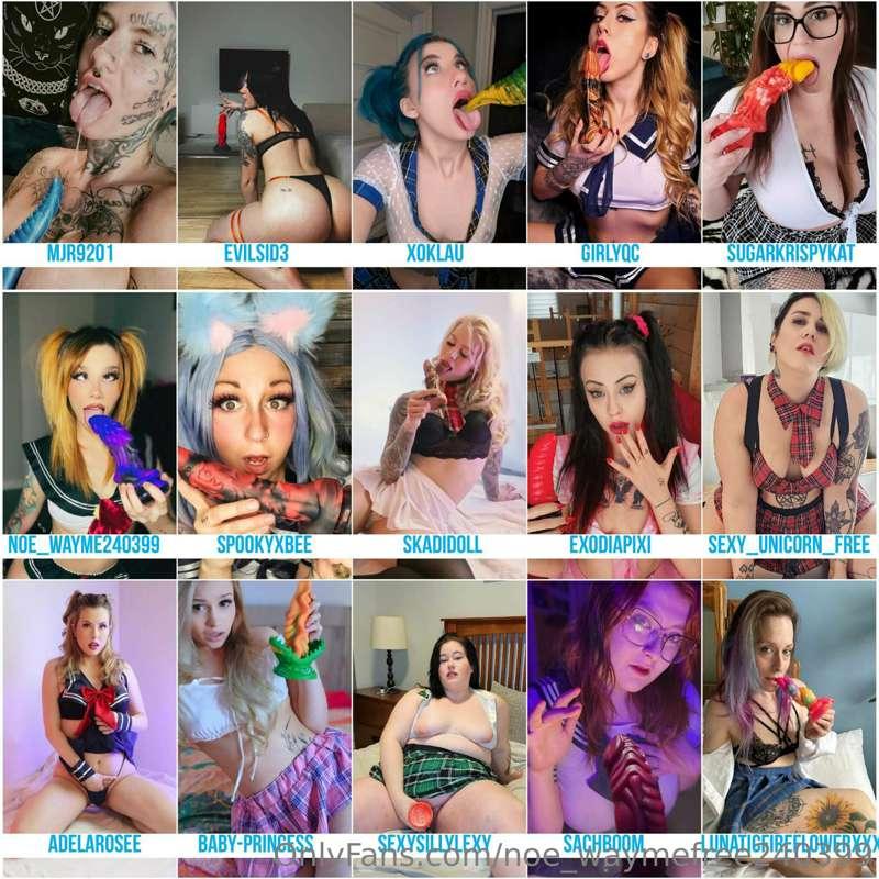 ***15 filles | 15 Monster dildos | 50% off*** 💦💦💦 
**La clas..