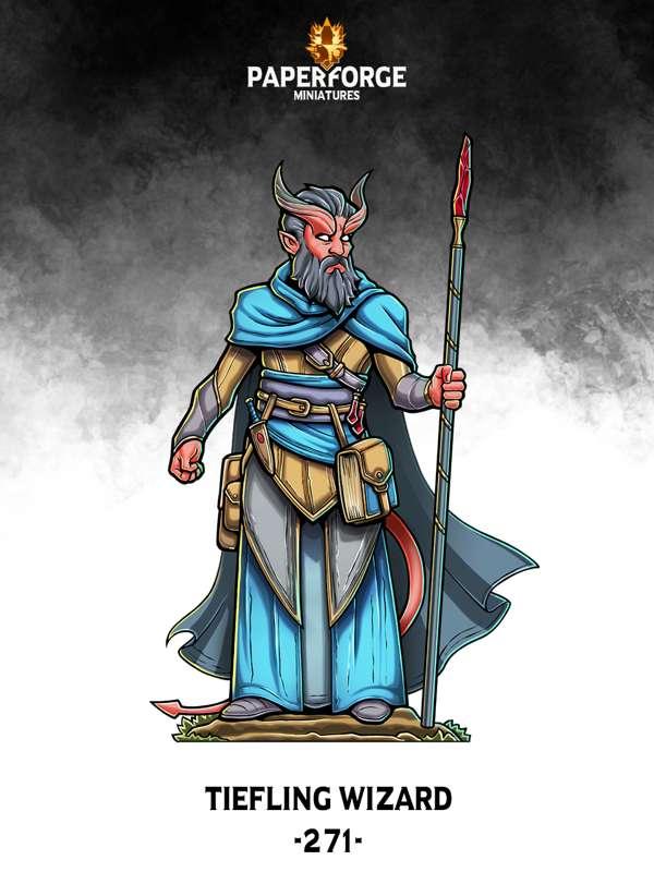 # 271 Tiefling Wizard