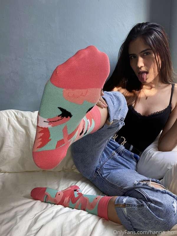 In love with my new socks🥰💓