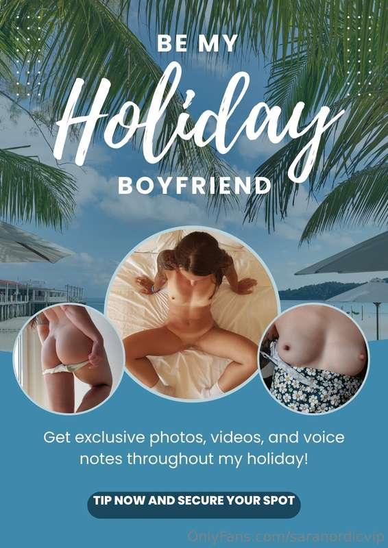 🌺BE MY HOLIDAY BOYFRIEND?🌺Hey you 💗 Would you like to be a p..
