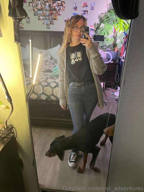 Getting ready to go out to lunch fit check 