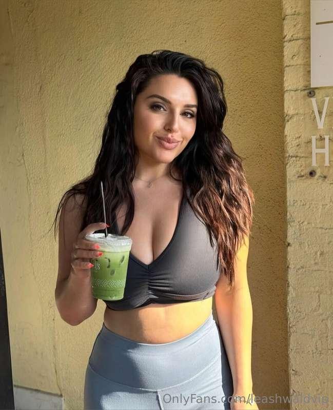 L.A. glow hits different ☀️ cool drink in hand, smile on my ..