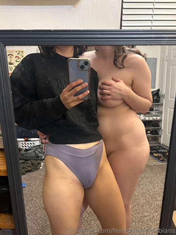 Mirror selfie with babe 😘😘 