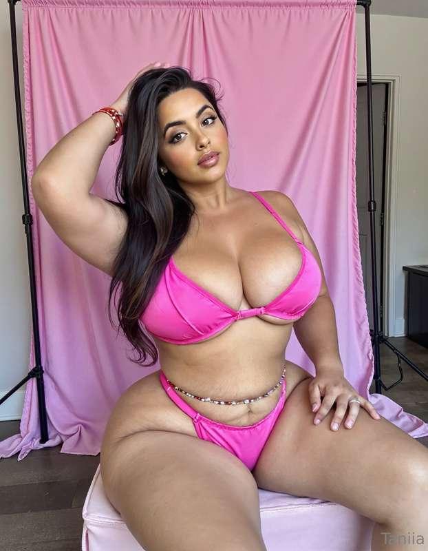 Pink on the outside and on the inside 😏😜