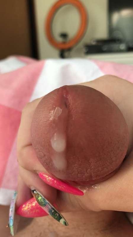 Lick the cum off or I'll shove it in you again 👅💦