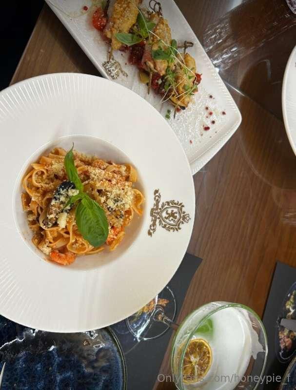 As I indulge in a delicious dinner at the restaurant, each b..