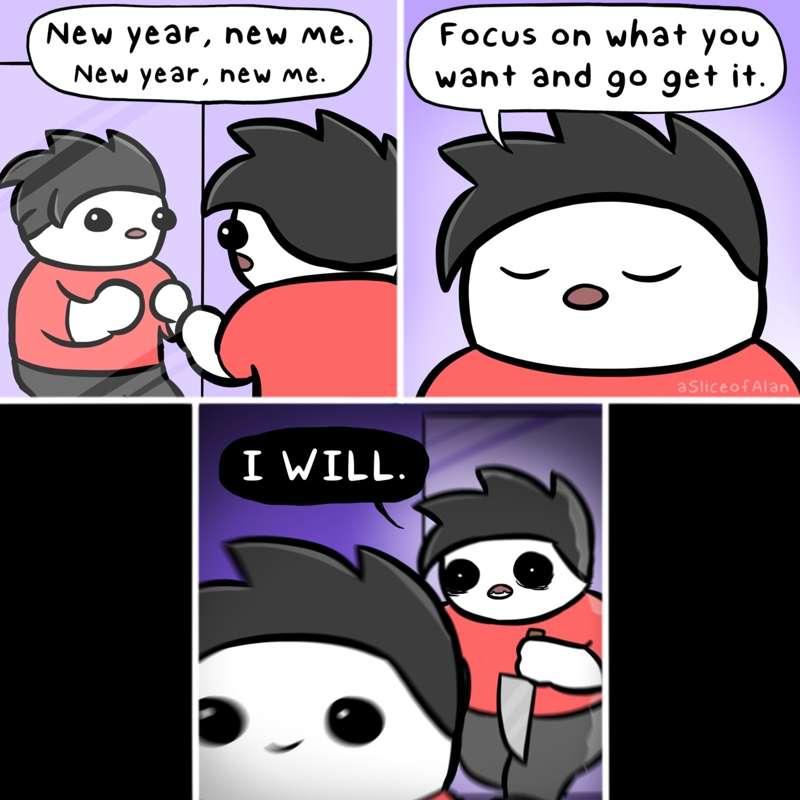 New Year comic