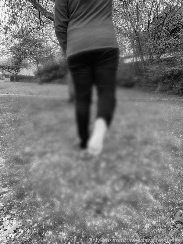 You asked me if I walked barefoot around the Hogwarts ground..
