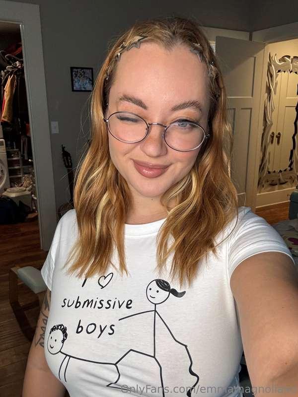 what does my shirt say? :p