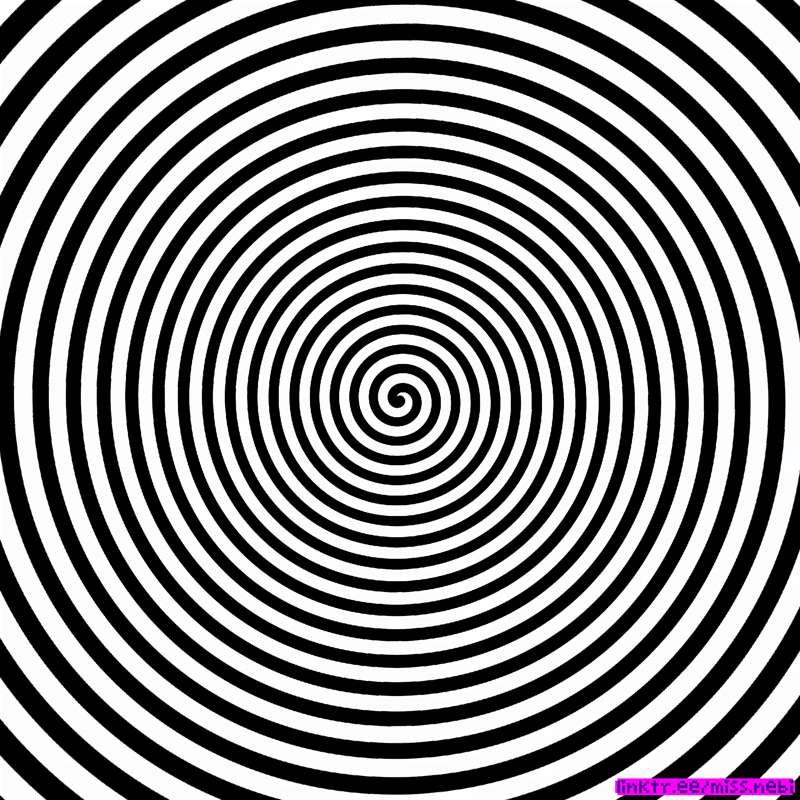 Black and White Spiral