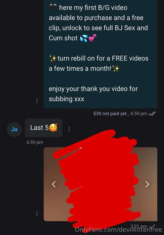 join premium and ask for “last 5” in my DMs for 5 full lengt..