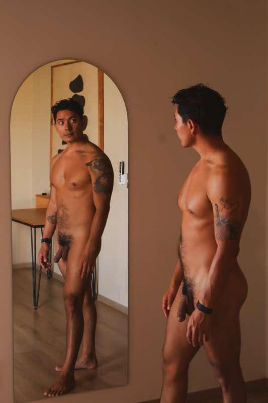 self-love through the mirror.