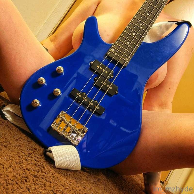 I've been playing bass again, I'm still not great, but I lov..