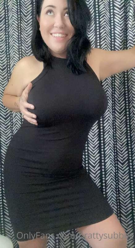 We have a date night, I’m wearing this like black dress, are..