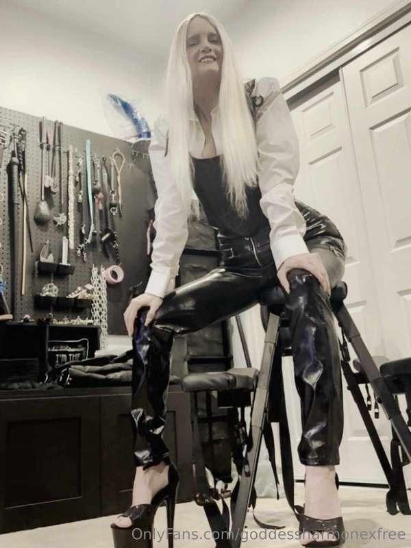 Getting on your knees for Me is a privilege for you slave. N..