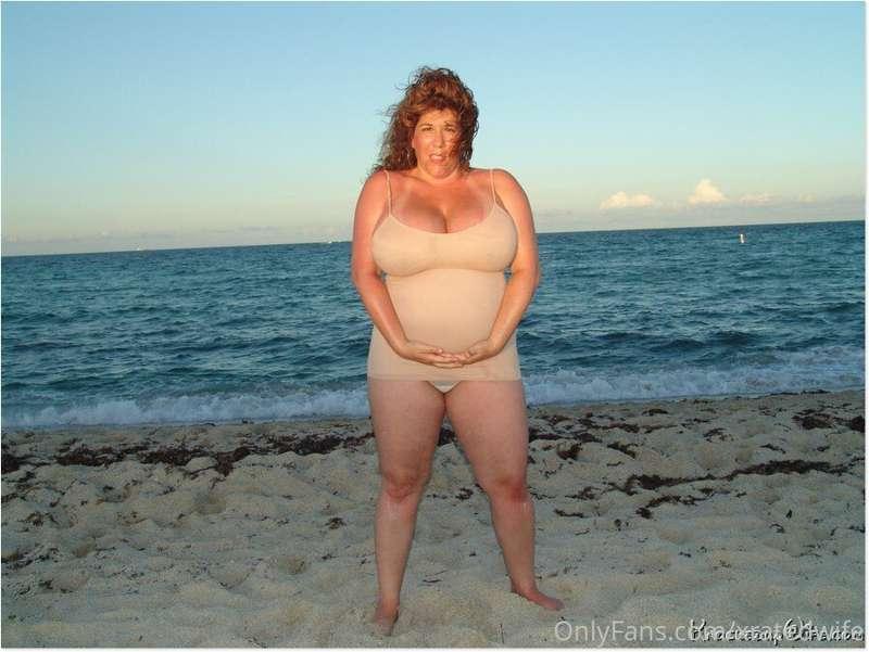 Pregnant on the Beach..Member request
