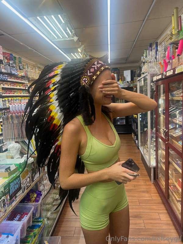 Don’t ask what I was doing in the smoke shop 🫣