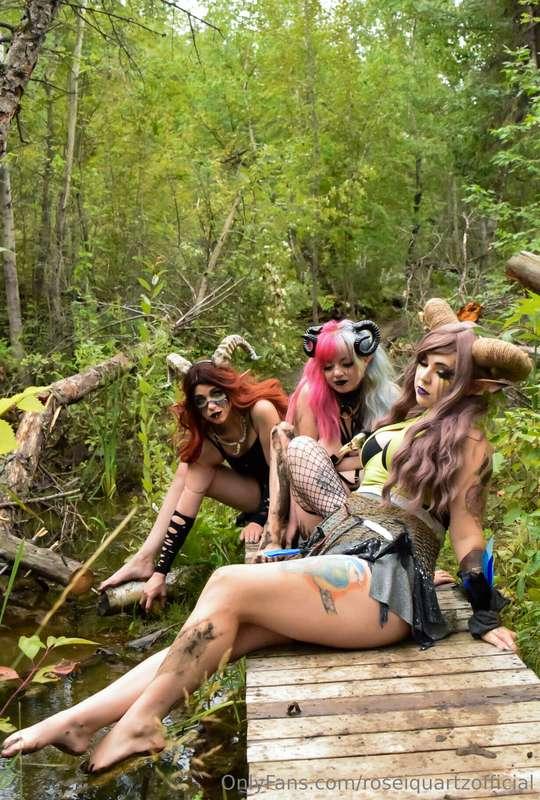 🥀 Flashback to this time last year, being feral in the woods..