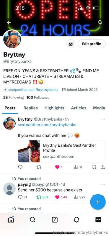 Do you have me on twitter X ⁉️🥵📲💦👈