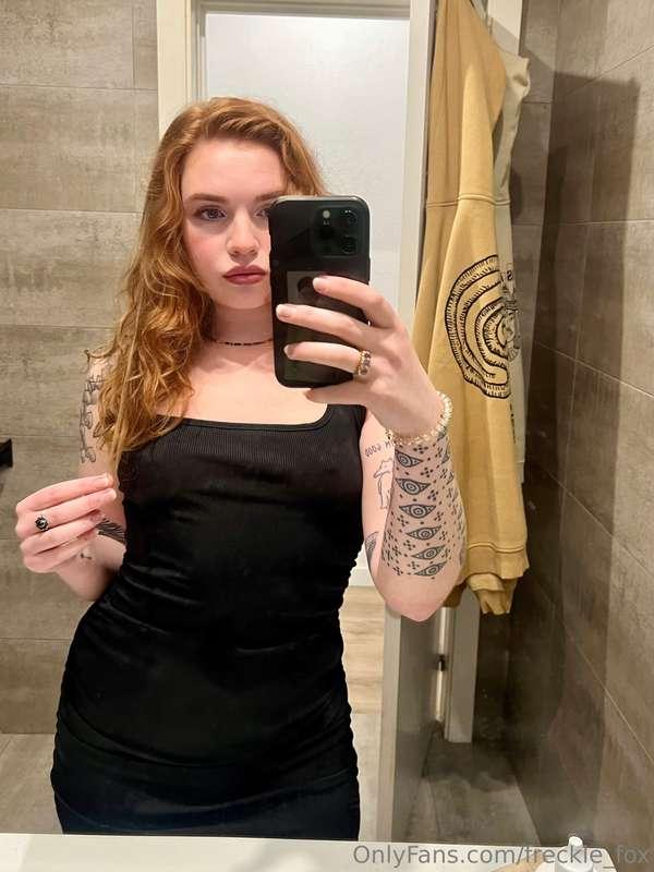 A tight black dress is my life uniform 🫡 